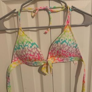 Rainbow Triangle Bikini Top
